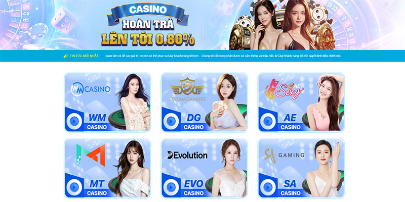 Casino Online - phong cách sòng bài đẳng cấp quốc tế