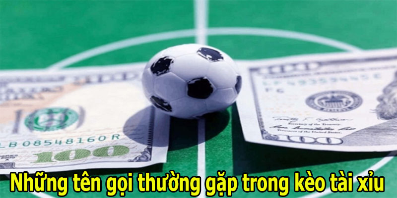 Những tên gọi thường gặp trong kèo tài xỉu